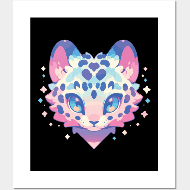 Kawaii Cute Wildcat Series - 007 Wall Art by Kawaii Kingdom